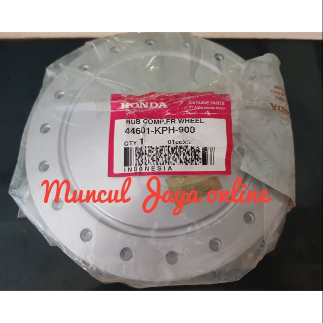 Tromol Depan Hub Comp FR Wheel Kharisma Revo Lama Supra 125 44601-KPH-900