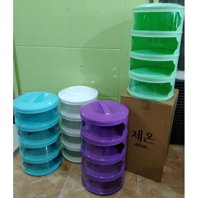 TUDUNG SAJI 4 TINGKAT