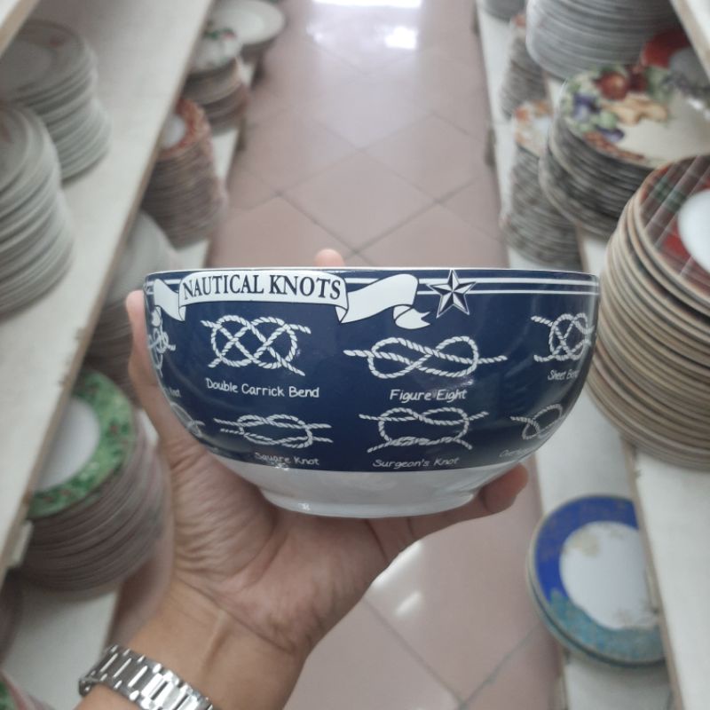 mangkok nauticals /mangkok sup/mangkok hadiah /mangkok lucu