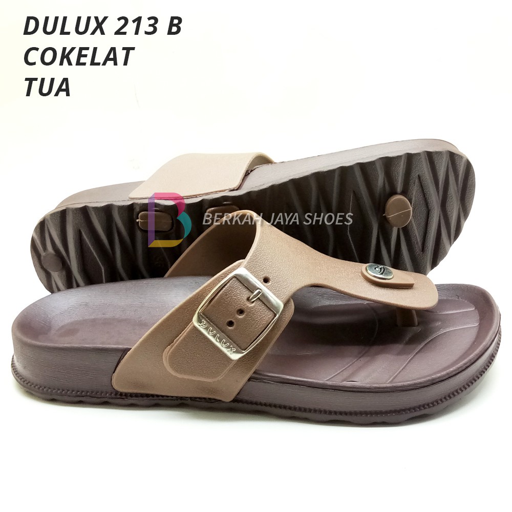 Sandal Wanita - Sandal Karet Wanita - Sandal Jepit Karet Wanita Dulux 213B Varian Warna