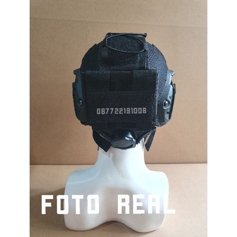 BP HELM TACTICAL + SARUNG MODEL MICH 2002 emerson lokal murah