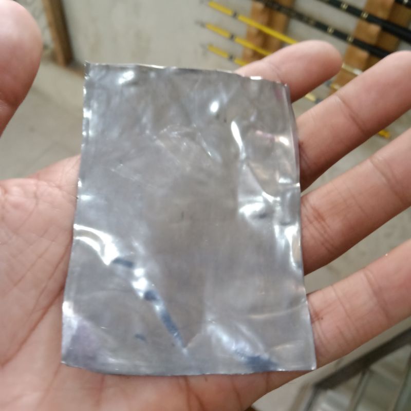 timah - timbel lempeng ukuran kecil - pemberat pancing