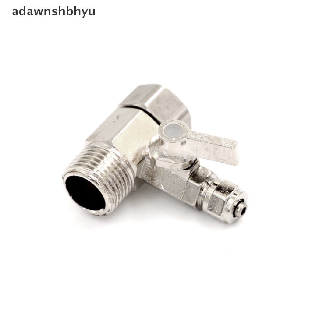 Adaptor Penjernih Filter Air Pakan adawnshbhyu 1/2 ''Ke 1/4'' Ball Valve Faucet Tap Safe