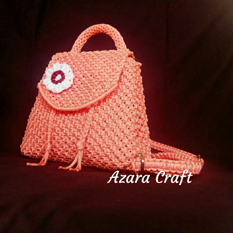 Azara Tas Tali Kur  -  tas ransel mini sun flower