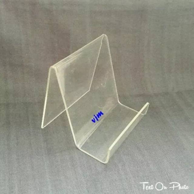 

Akrilik,Acrylic stand dompet cwo besar