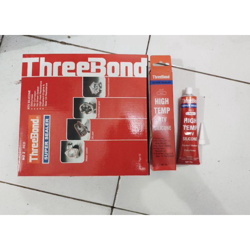 

lem selang radiator lem paking karter lem paking as roda merk tribon merah anti panas