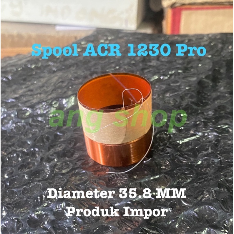 Spool Voice Coil Speaker 12 Inch In ACR Pro 35.8 35,8 Mm 35.8MM 35,8MM Impor Capton Garis