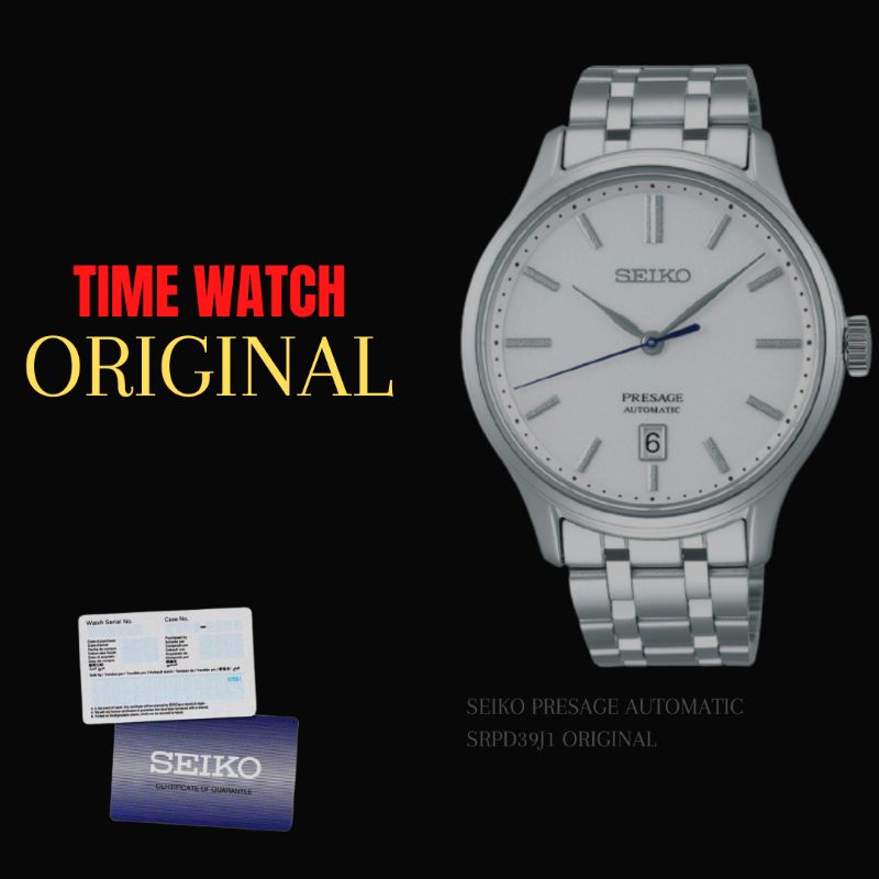 Jam Tangan Pria Seiko Presage Automatic SRPD39J1 Original