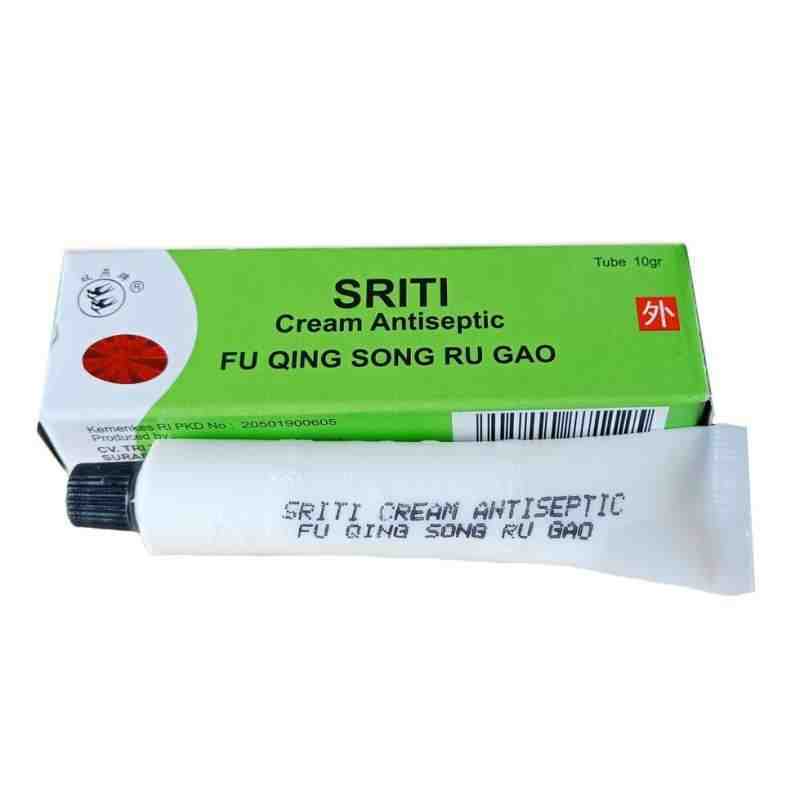 SRITI CREAM 10 GR - Antiseptik Salep Krim Anti Iritasi Antiseptic