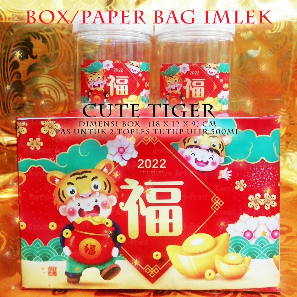 

paperbag/box/dus/packaging toples kue kering/hampers imlek/sinchia CNY 2022