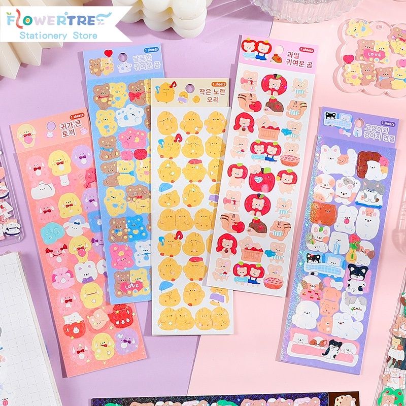 

BAYAHXX 1pc Stiker Dekorasi Scrapbook / Jurnal / Musim Panas