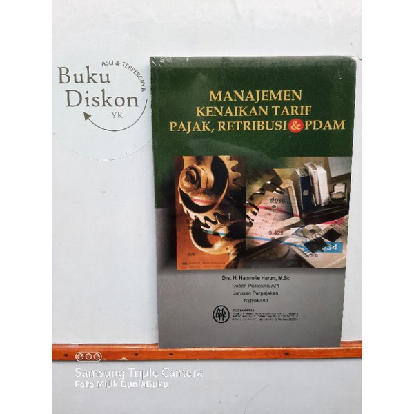 Buku Origional Manajemen Kenaikan Pajak, Retribusi, Dan Pdam