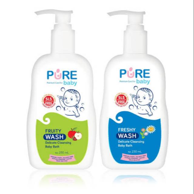 Pure Baby Baby Bath 230ml