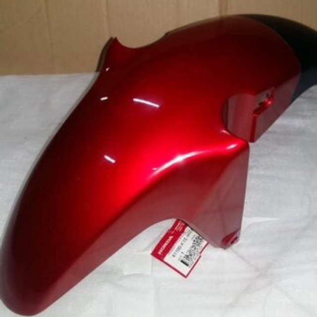 Spakbor Depan Megapro injection fi merah maroon orisinil HGP