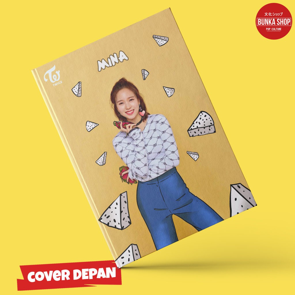 

Note Book hardcover Musik Korea Kpop Twice Mina Ukuran A5 Buku Tulis Catatan Murah Jurnal Agenda Planner Notebook Gift Couple