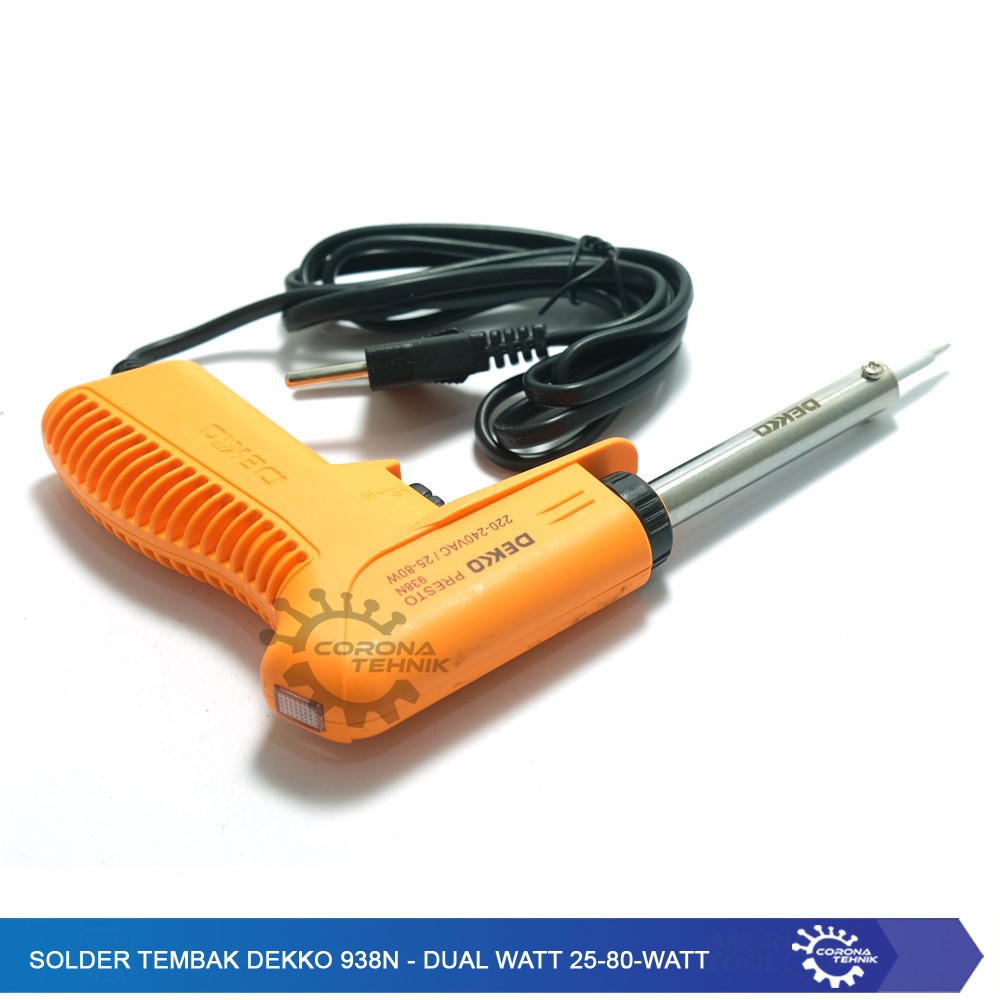 Solder Tembak Dekko 938N - Dual Watt 25-80-Watt