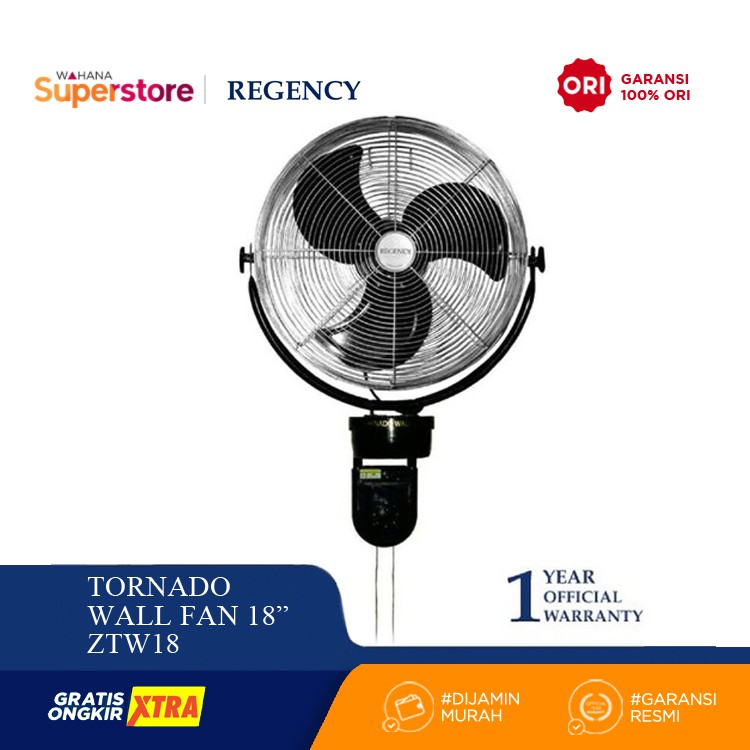 Regency Kipas Angin Wall Fan 18" - ZTW18