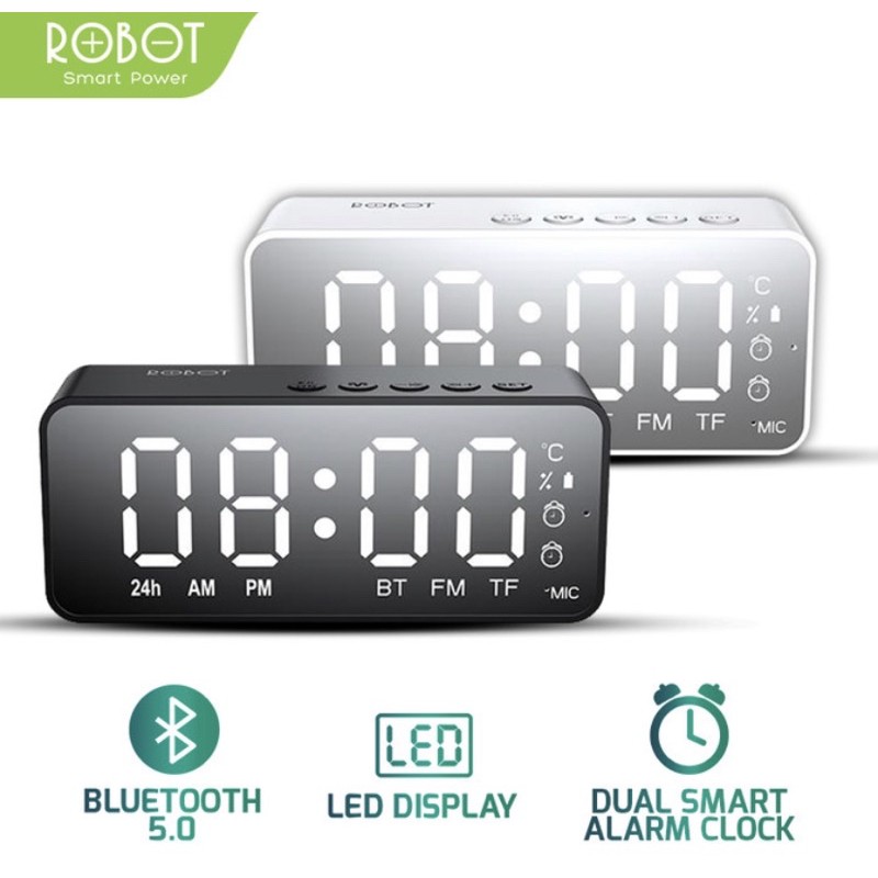 Speaker Robot RB150 Spiker Speker Musik Music Lagu Mp3 Player Alarm Alarm Sound