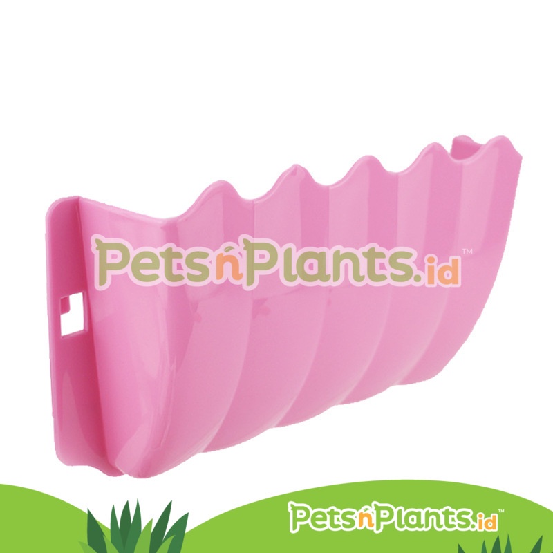 Tempat Rumput Kelinci - Bunny Hay Rack - Plastik Ekonomis Gantung Luar