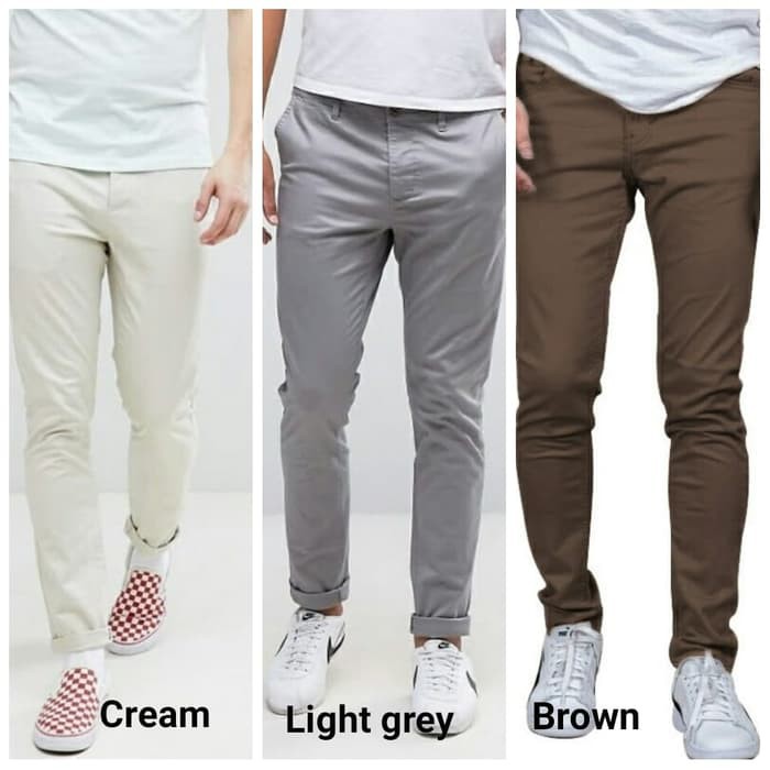 light cream chinos