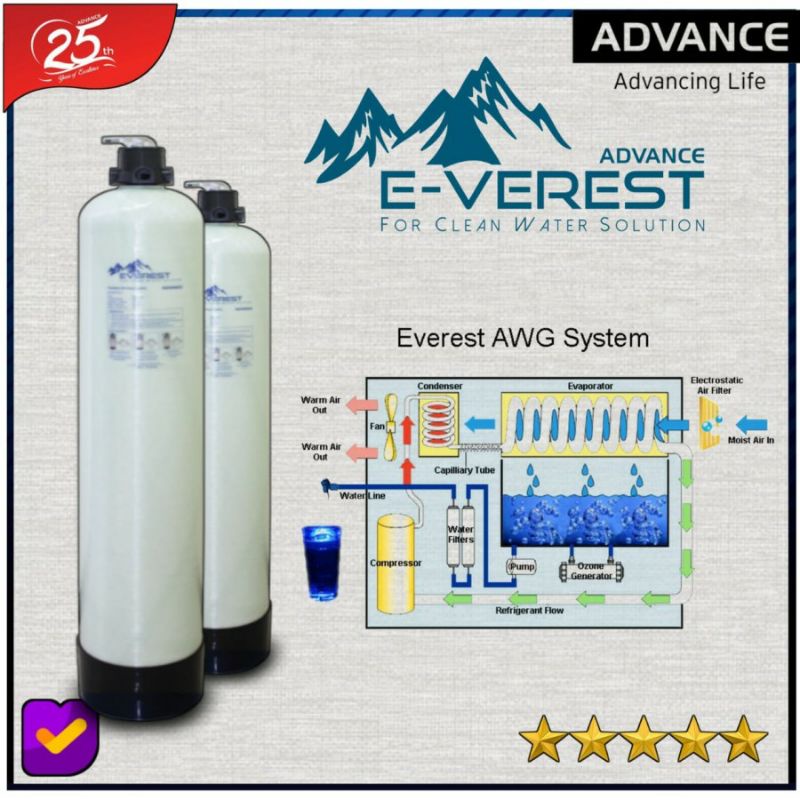 ALAT PENYARING AIR FILTER AIR ADVANCE POE EVEREST