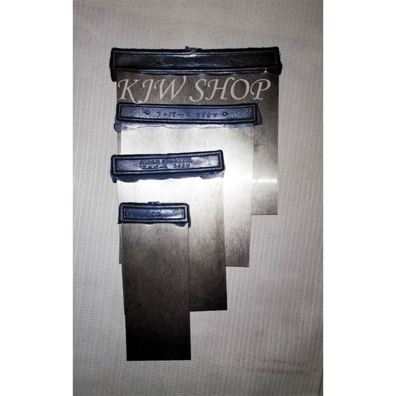 Kapi / Sliper Dempul Plat Seng Tipis Murah Set 4pcs<br />