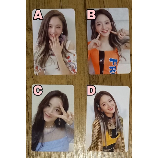 fromis_9 gyuri pc photocard fun factory random kihno