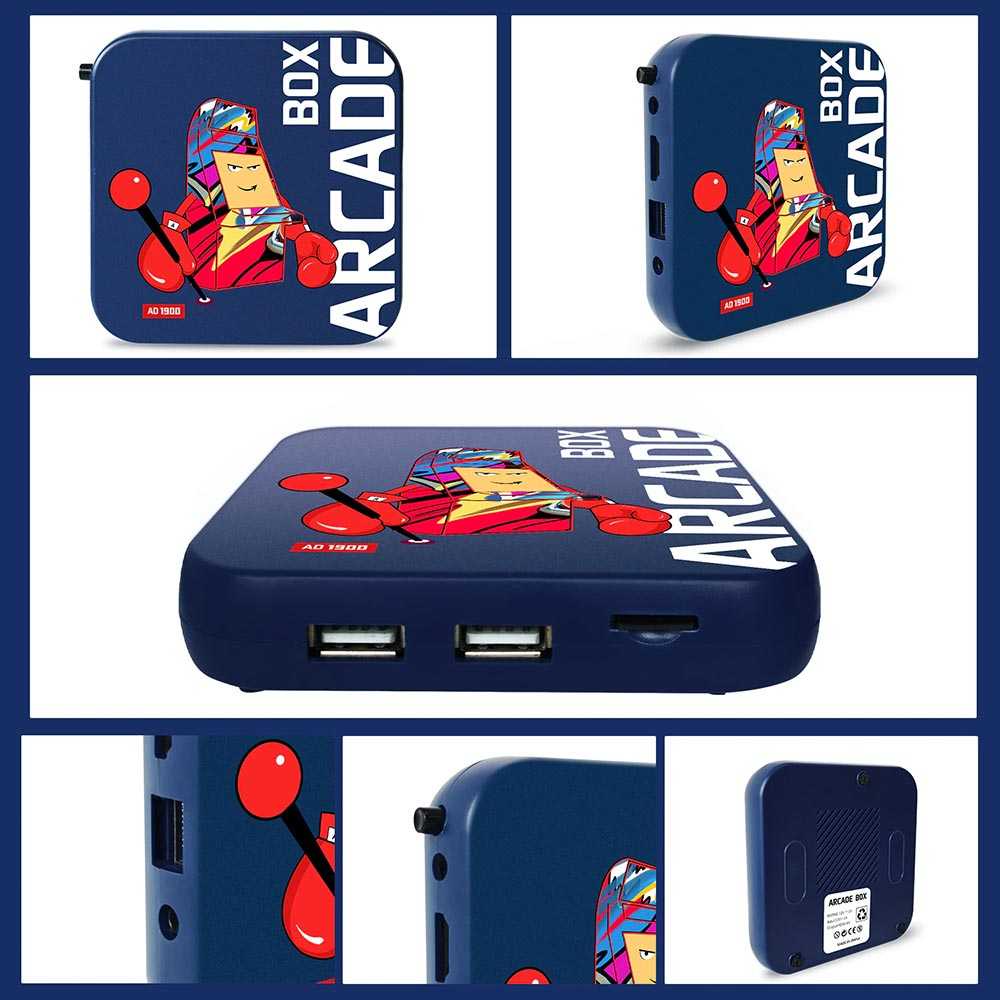 Arcade Box Retro 64GB 33000 Games Wireless Controller AD1900