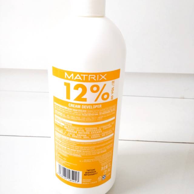 Cream developer MATRIX 12% share in jar 400ml