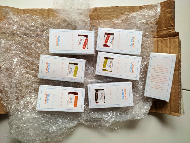 Pengharum Ruangan / Mobil / Toilet / Lemari Bottle Appel Summerspring