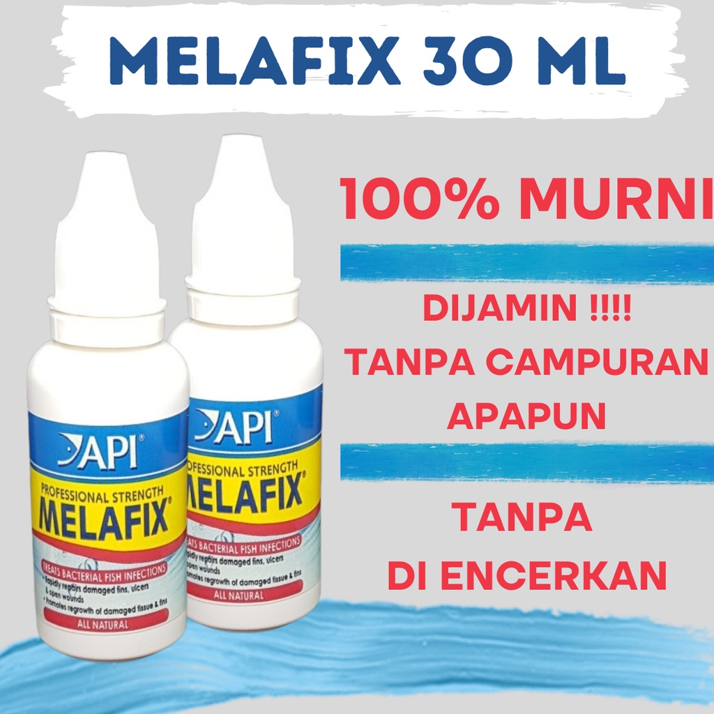 Jual Melafix Ml Original Obat Ikan Untuk Sirip Dan Luka Terbuka Shopee Indonesia