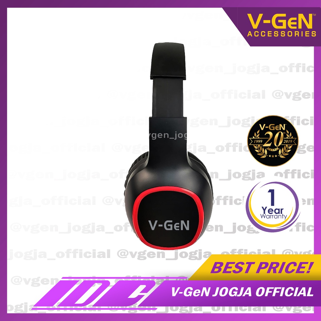 Headset Gaming V-GeN VHD1-04 Extra Bass VGEN