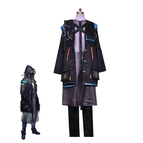 【QTakasi】READY Jaket only Arknights Doctor Cosplay Costume waterproof