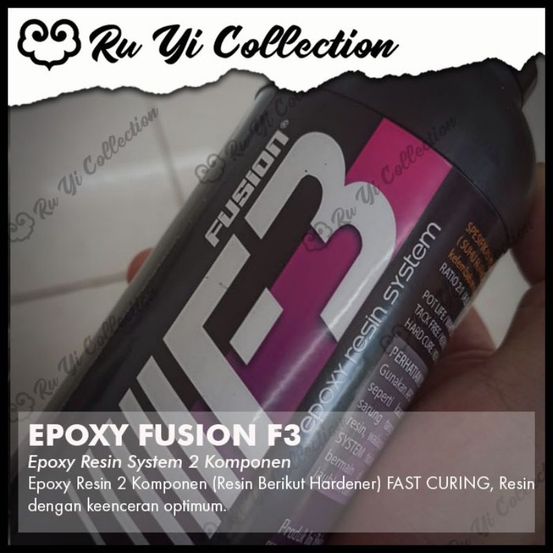 FUSION EPOXY RESIN SYSTEM F3 PRO SIZE