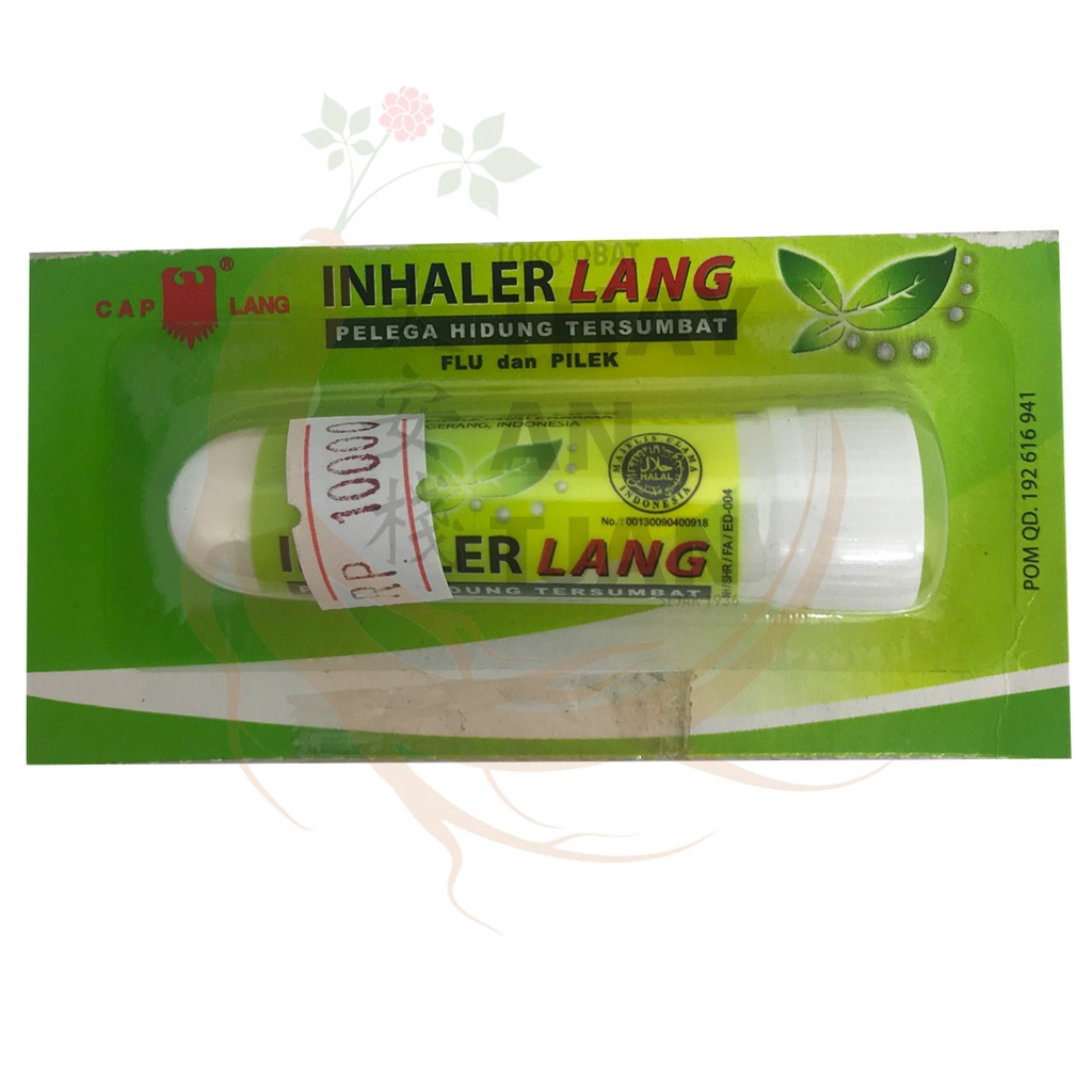 INHALER CAP LANG | MELEGAHKAN PERNAFASAN | HIDUNG TERSUMBAT-1