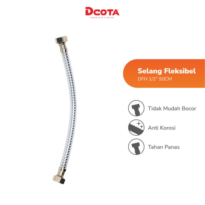 Dcota Flexible Hose / Selang Fleksibel DFH 1/2&quot; 50cm