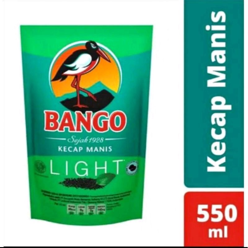 

Bango kecap manis hitam light 550ml