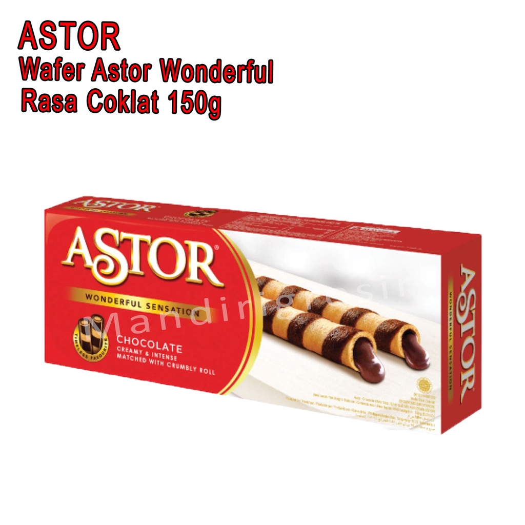 WAFER * ASTOR WONDERFUL SENSATION * RASA CHOCOLATE  * 150g