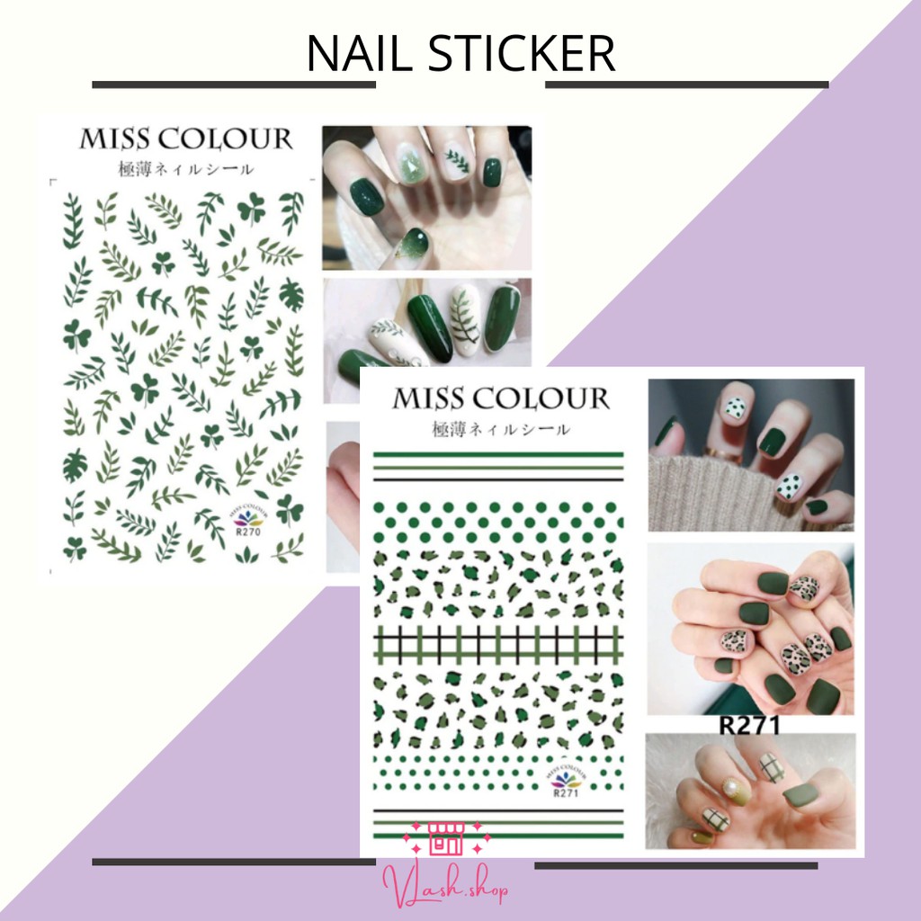 NAIL STICKER - STIKER KUKU