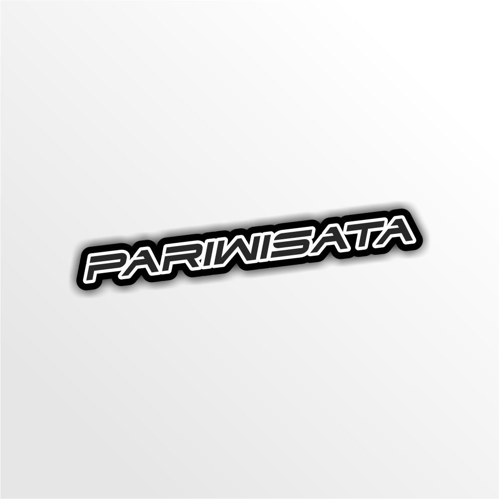 

Sticker Vinyl Bismania Pariwisata, by BSJ Laminasi DOFF dan Cutting