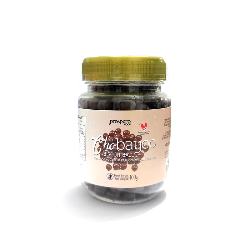 

Prospero Chobayoo Biskuit Ball Cokelat - 100gr