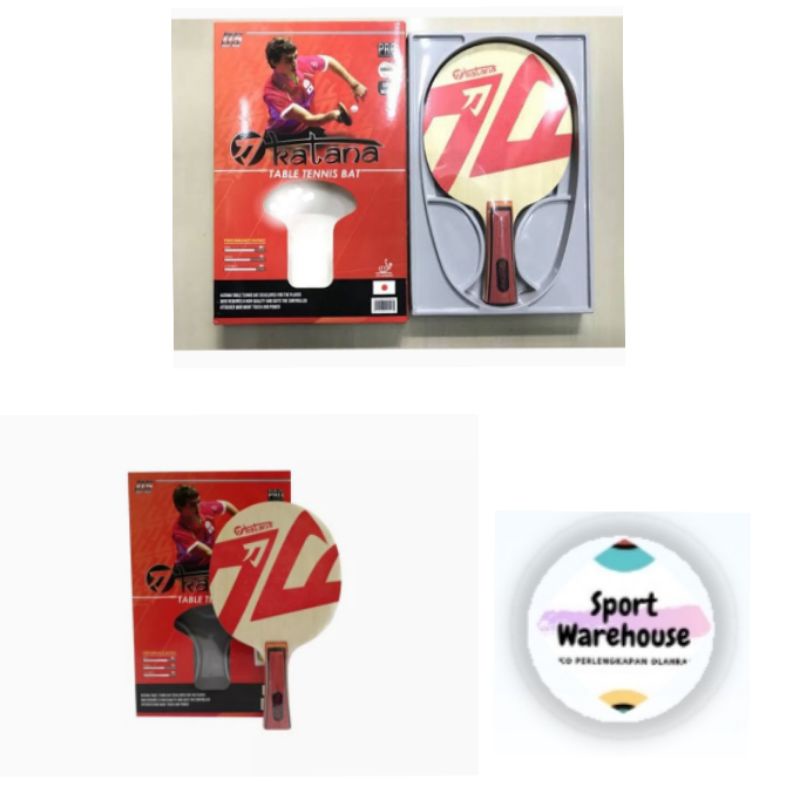 Kayu Bet/Bat/Bed/Bad Pingpong Katana 05