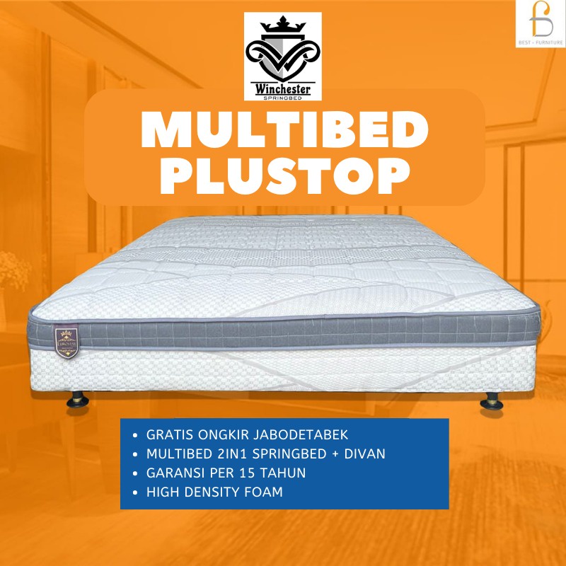 Best FULLSET Winchester Multibed Springbed Kasur Fullset Anti Allergic