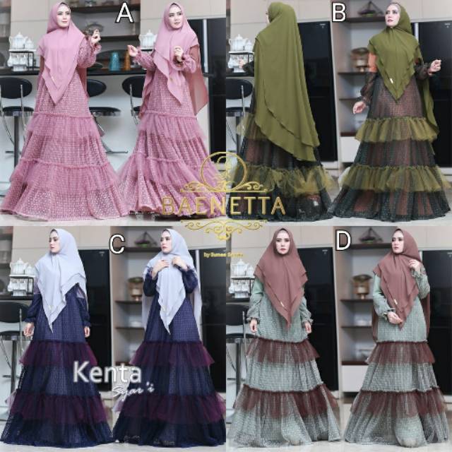 Kenta By Baenetta~ gamis original branded murah