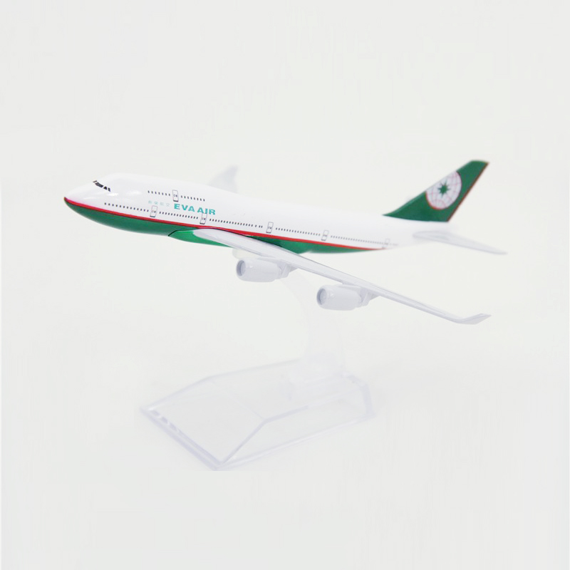 Boeing 747 Model Pesawat Terbang Philippines Singapore Vietnam Bahan Alloy Metal Ukuran 16CM