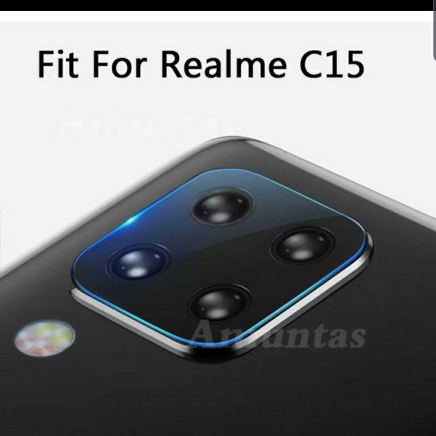 REALME C11 C12 C15 Tempered Glass Camera Anti Gores Kamera Bening