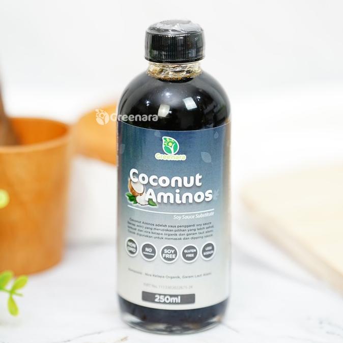 

Cuci Gudang Awal Tahun Coconut Aminos 250ml Non GMO / Kecap Asin Kelapa Cuci Gudang Awal Tahun