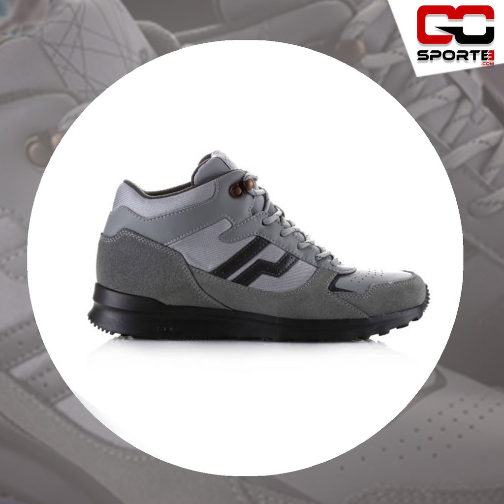 sepatu Piero JOGGER HI (GREY/RAVEN)
