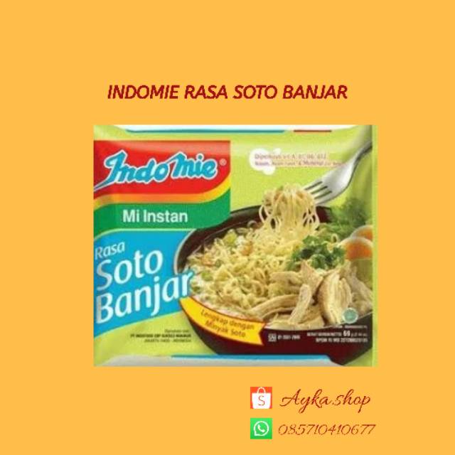 

Indomie Soto Banjar