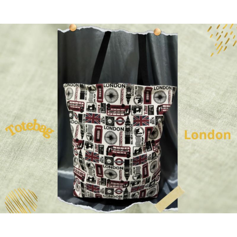 Totebag wanita / totebag kanvas / totebag / tas kanvas / totebag resleting